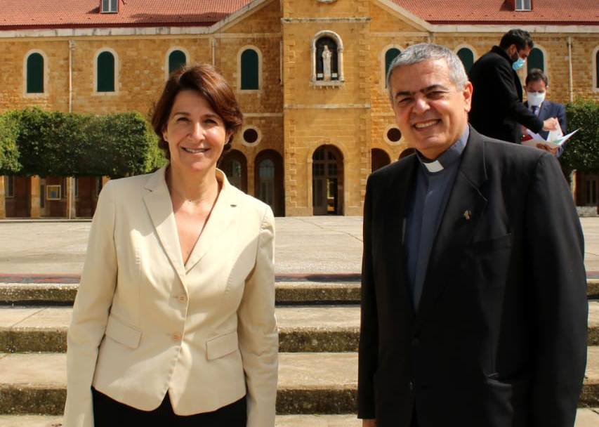 Anne Grillo au Collège Saint-Joseph de Antoura