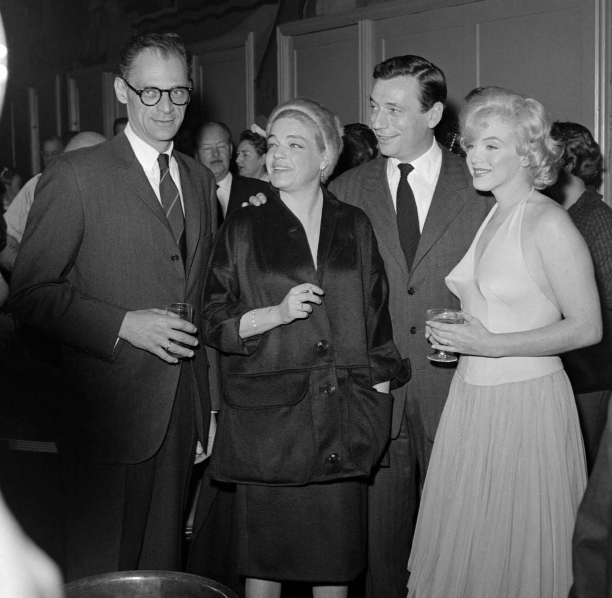 Simone Signoret et Yves Montand, deux monstres sacrés et couple phare du cinéma français