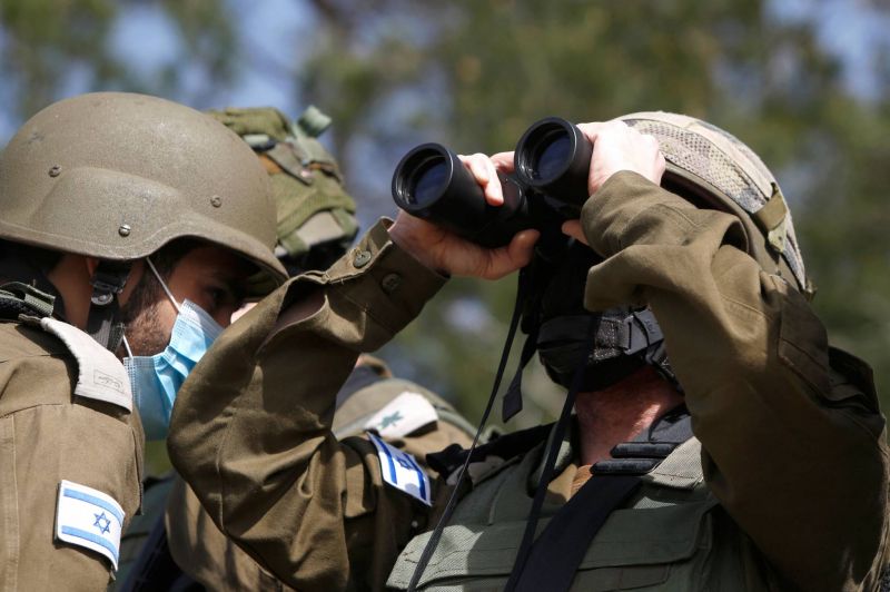 Tirs de dissuasion de l'armée israélienne en direction d'agriculteurs libanais
