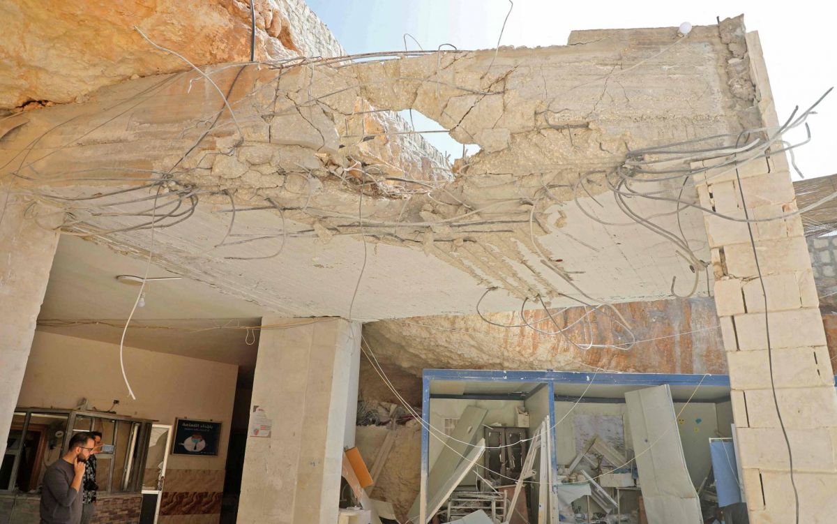 Six civils tués dans des tirs du régime touchant un hôpital d'Idleb