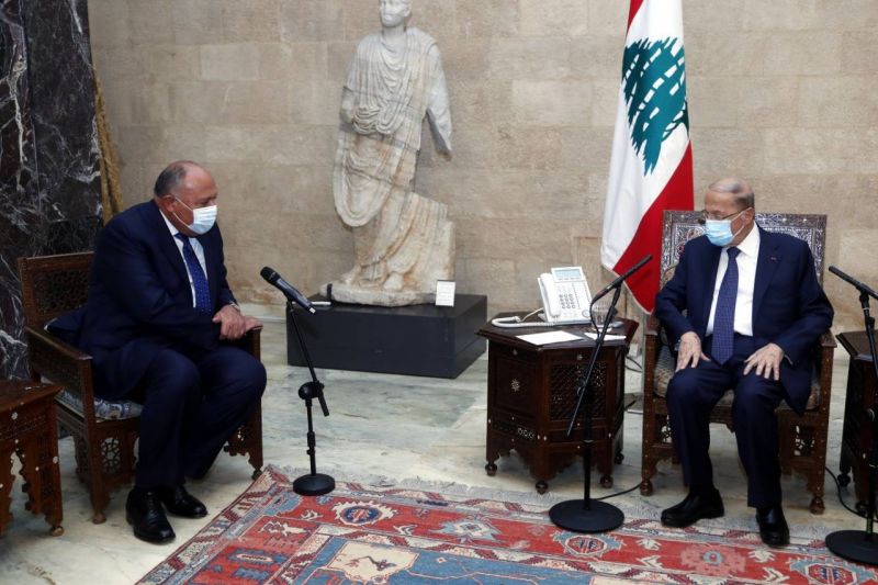 Depuis Beyrouth, le chef de la diplomatie égyptienne presse pour un gouvernement de spécialistes