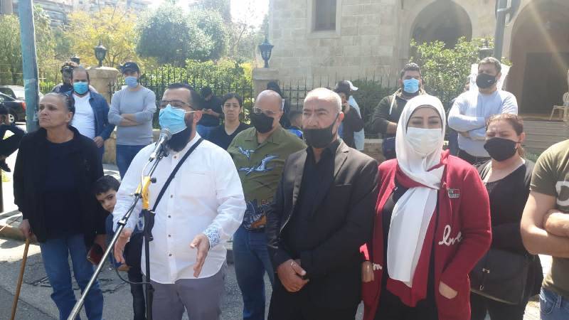Des familles de détenus manifestent devant le ministère de l'Intérieur