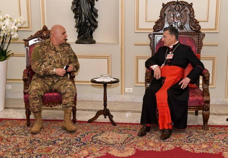 Raï reçoit le général Joseph Aoun et rend hommage à l'armée