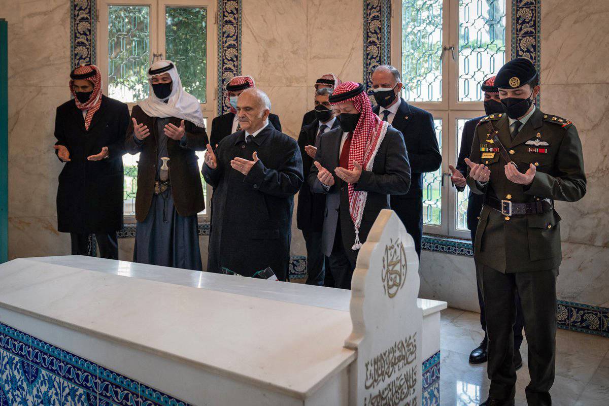 Le roi Abdallah et son demi-frère ensemble une semaine après la crise