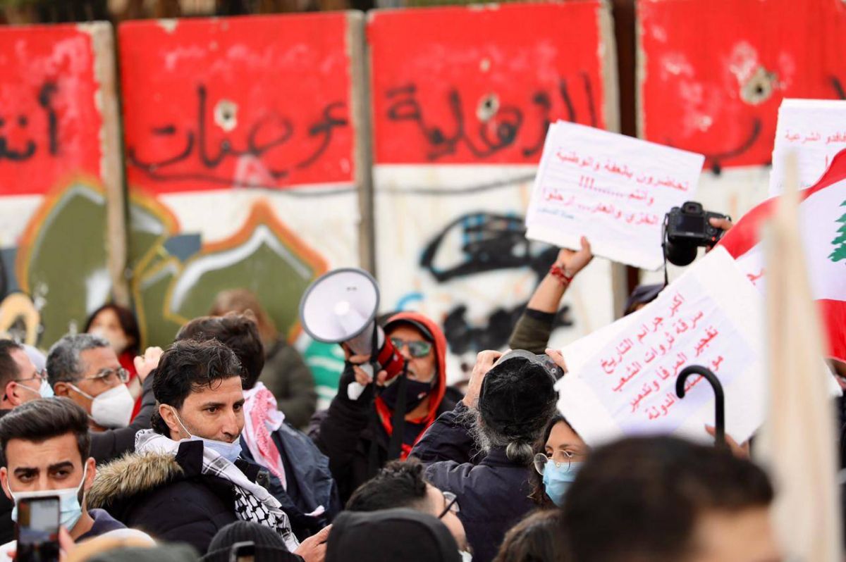 Sit-in à Beyrouth pour réclamer le départ de la classe politique 