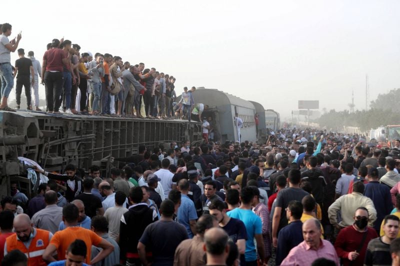 Près de 100 blessés dans un nouvel accident de train