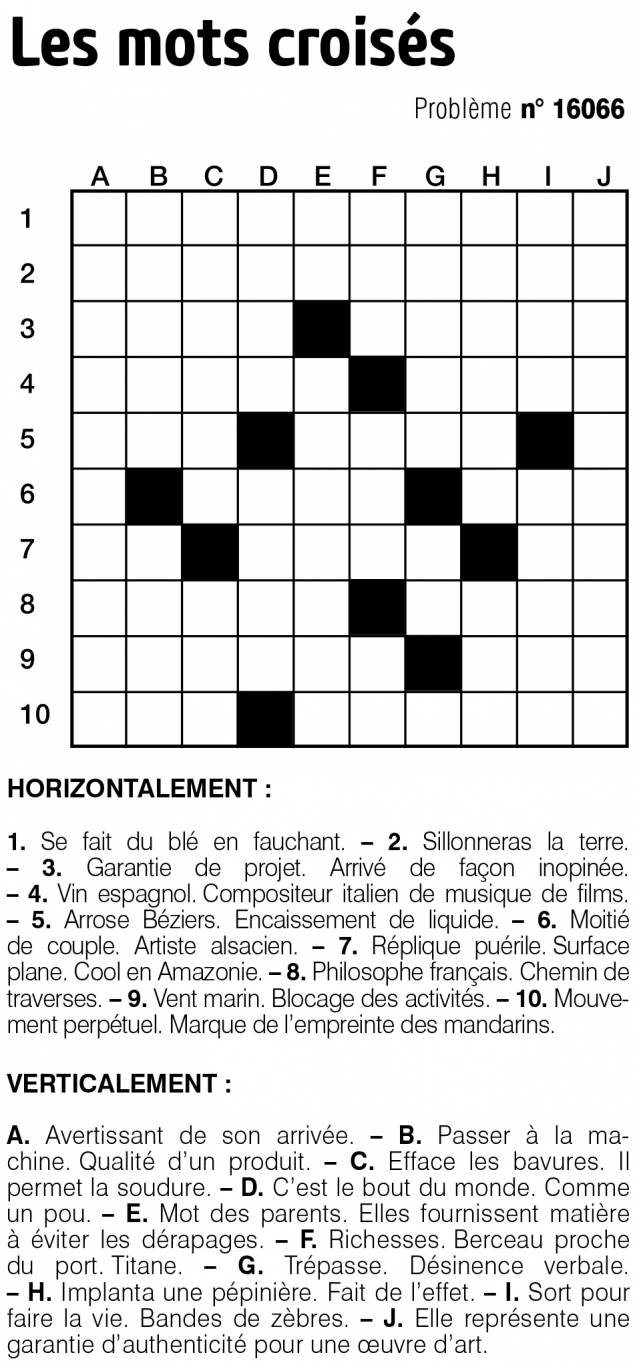 Defunte Mots Fleches Defunte Mots Fleches