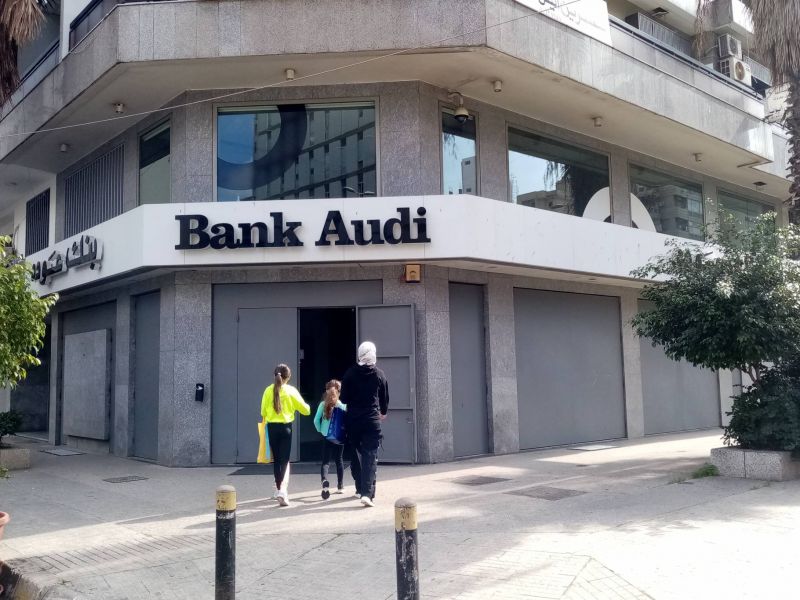 Un plan du FMI comme dernière porte de sortie, martèle Bank Audi