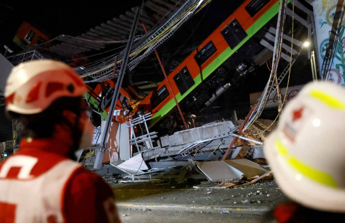 Effondrement d'un pont du métro aérien à Mexico: au moins 23 morts et 70 blessés