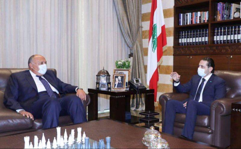 La situation économique au Liban au centre d'un entretien téléphonique entre Hariri et le ministre égyptien des AE