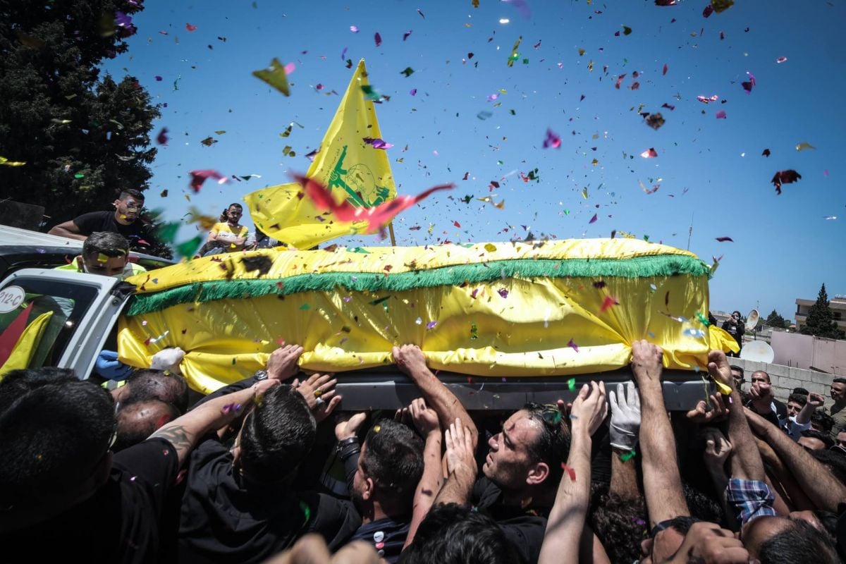 Adloun fait ses adieux à Mohammad Tahhan, manifestant du Hezbollah tué par Israël