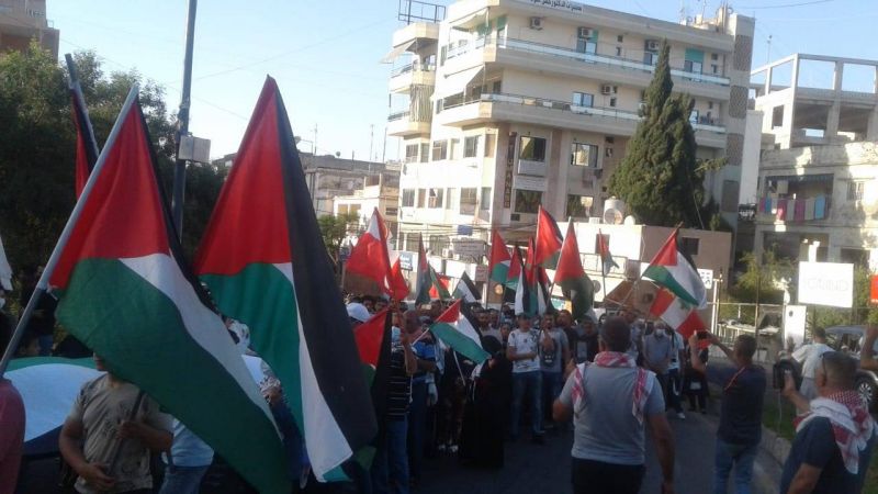 Manifestations de solidarité avec les Palestiniens à Saïda et Tyr