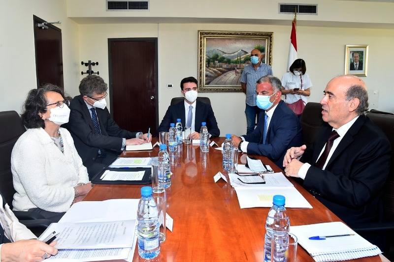 La vice-ministre italienne des AE s'entretient avec Wehbé