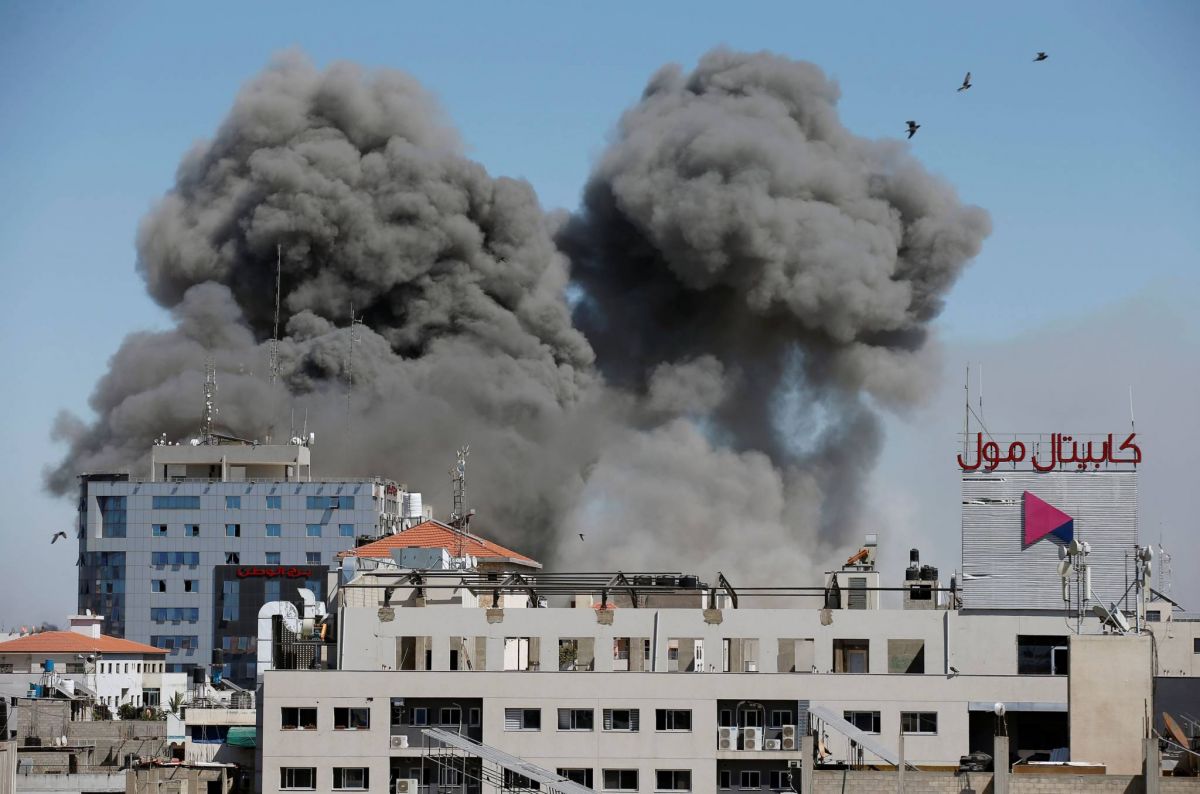 Frappe israélienne sur l'immeuble d' Al-Jazeera et Associated Press