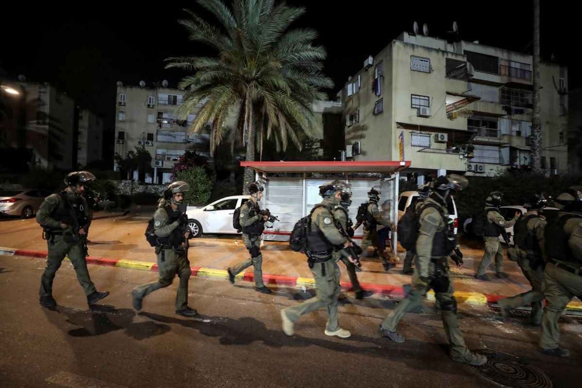 Un air de guerre civile à Lod, ville judéo-arabe d'Israël Un air de guerre civile à Lod, ville judéo-arabe d'Israël