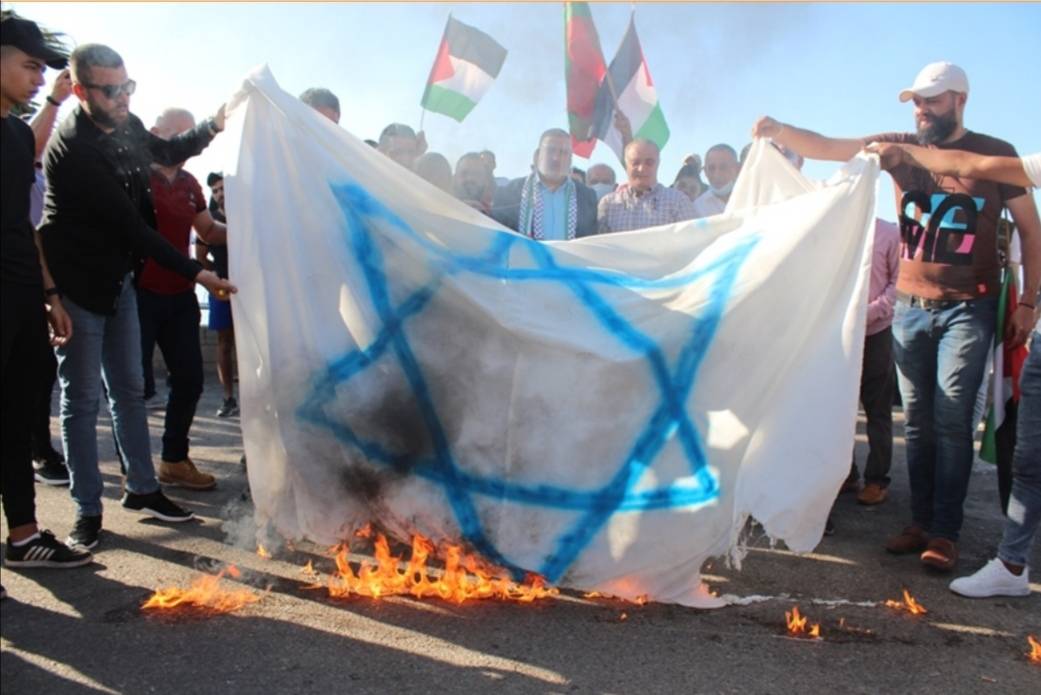 Sits-in en soutien avec les Palestiniens à Saïda