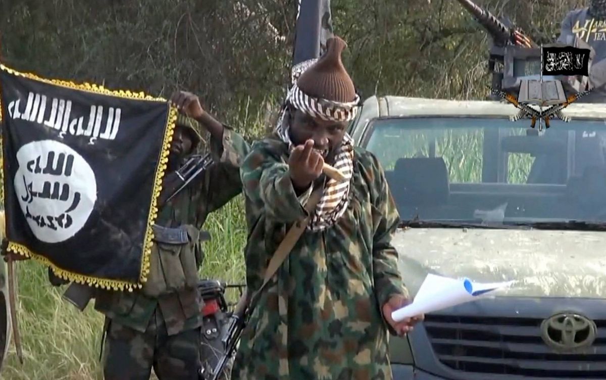 Le chef de Boko Haram 