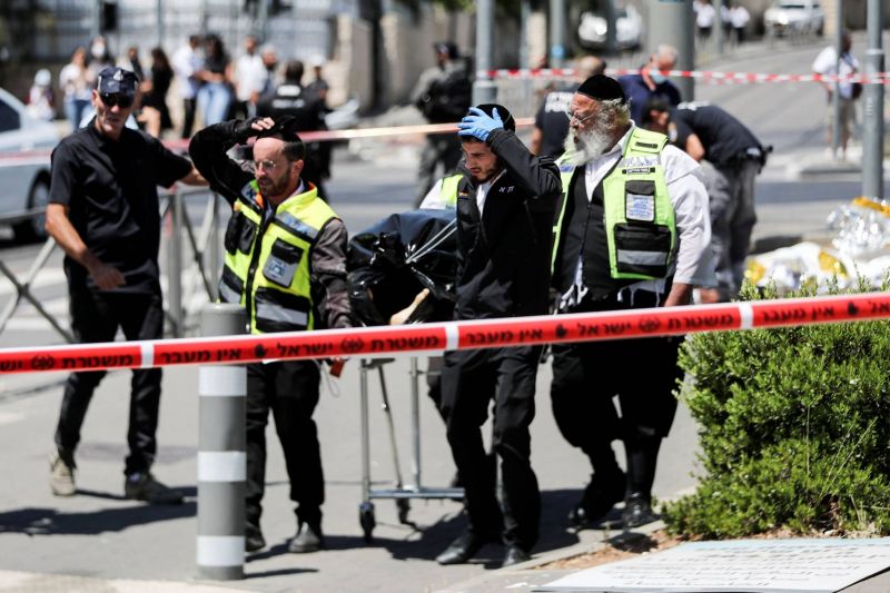 Deux blessés dans une attaque au couteau à Jérusalem, l'assaillant abattu