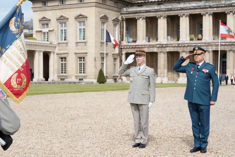 Le commandant en chef de l'armée remercie la France pour l'aide apportée à la troupe