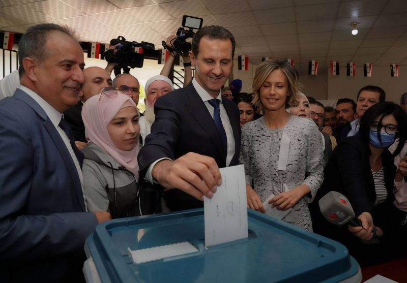 Bachar el-Assad réélu sans surprise président de la Syrie