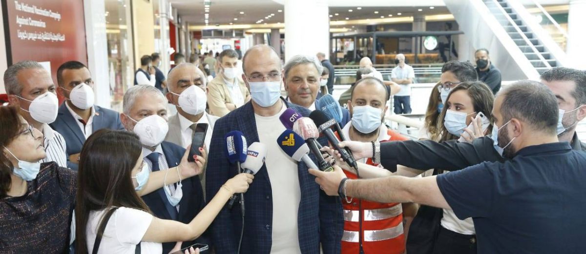 Le Liban inaugure un méga centre de vaccination, six décès en 24h
