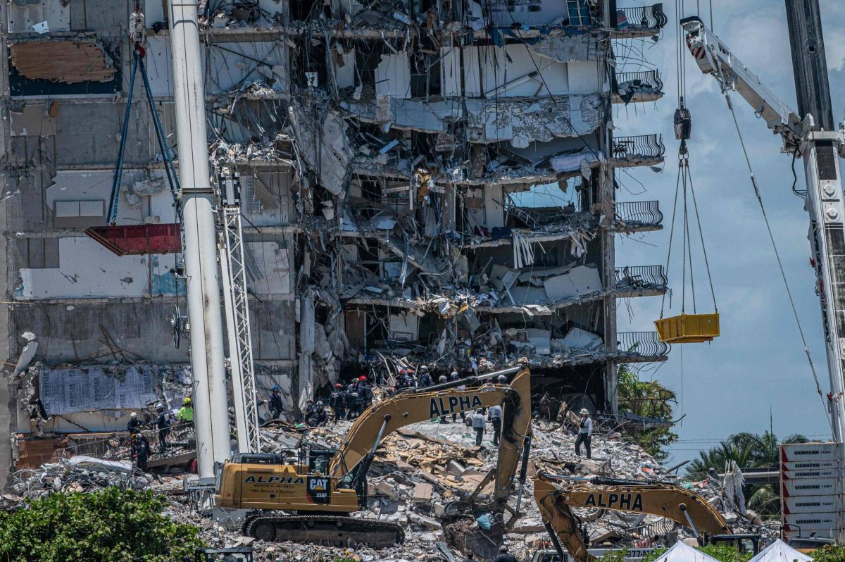 Au moins neuf morts dans l’effondrement d’un immeuble en Floride