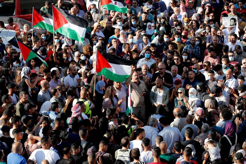 Heurts lors de manifestations contre l'Autorité palestinienne