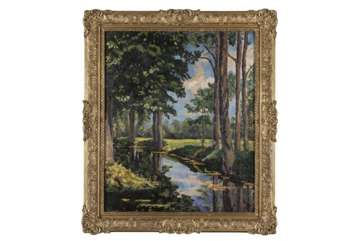 Un tableau de Churchill, qui orna le yacht d’Onassis, vendu 1,8 million de dollars
