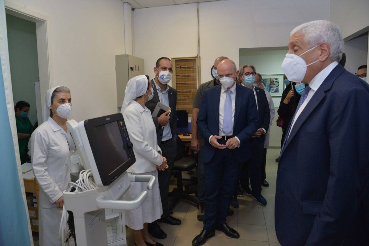 Des équipements offerts par le Rotary Beirut Cedars à l’Hôpital libanais Geitaoui