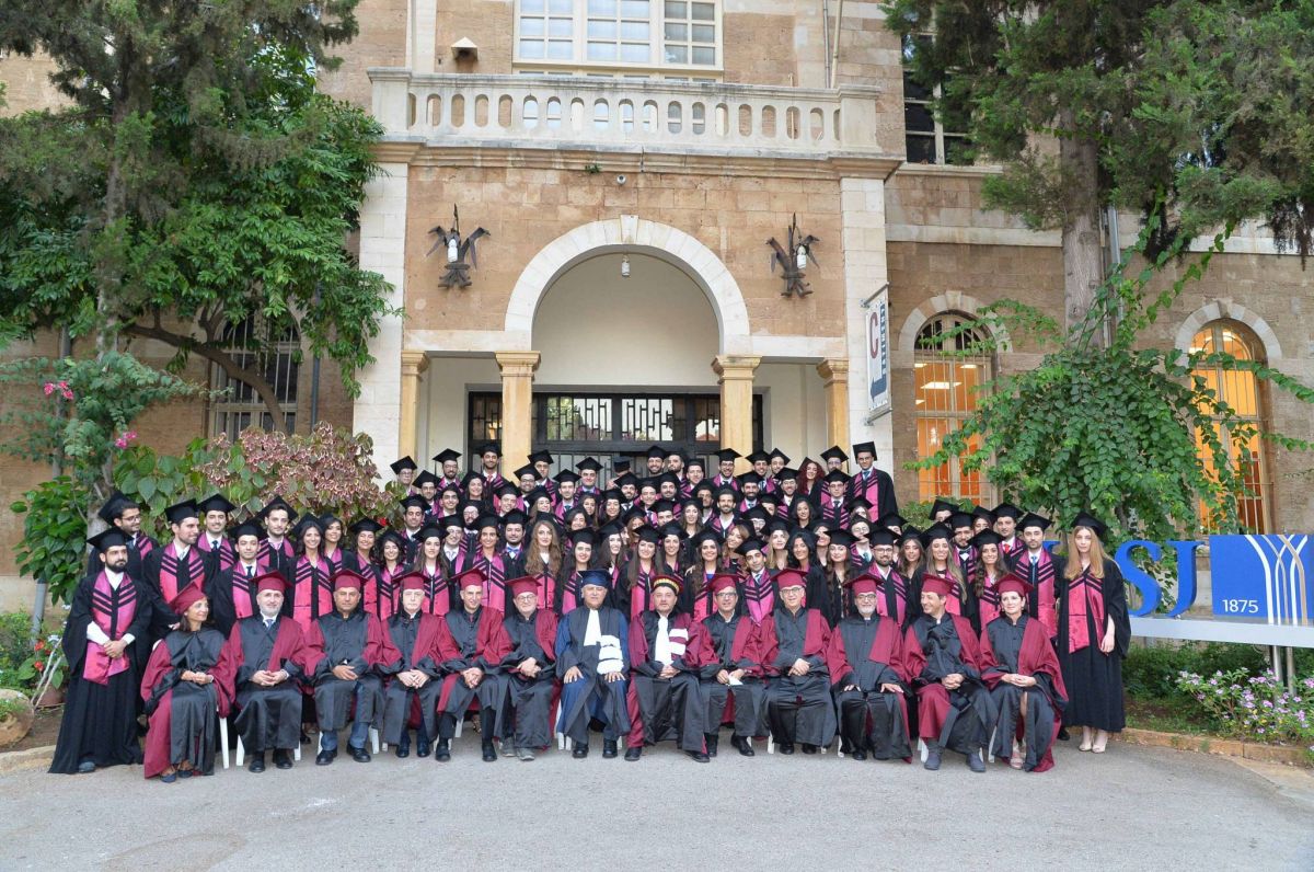 Remise de diplômes à la faculté de médecine de l’USJ