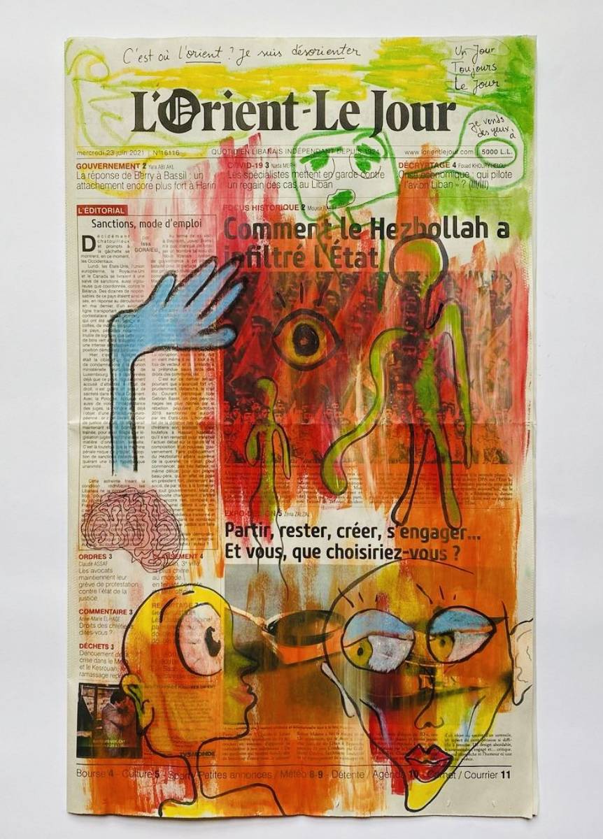 Quand « L’Orient-Le Jour » inspire les artistes-psychologues... Quand « L’Orient-Le Jour » inspire les artistes-psychologues...
