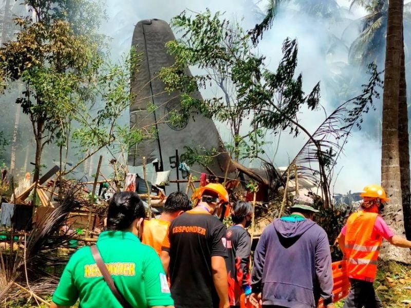Quarante-cinq tués dans l'accident d'un avion militaire