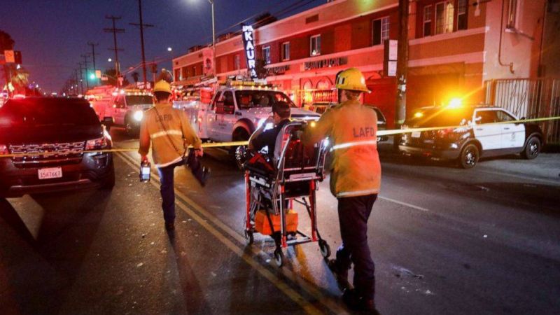 Au moins 17 blessés lors d'une explosion accidentelle à Los Angeles