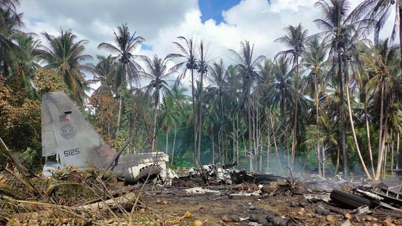 Crash d'un avion militaire : 50 morts, selon un nouveau bilan