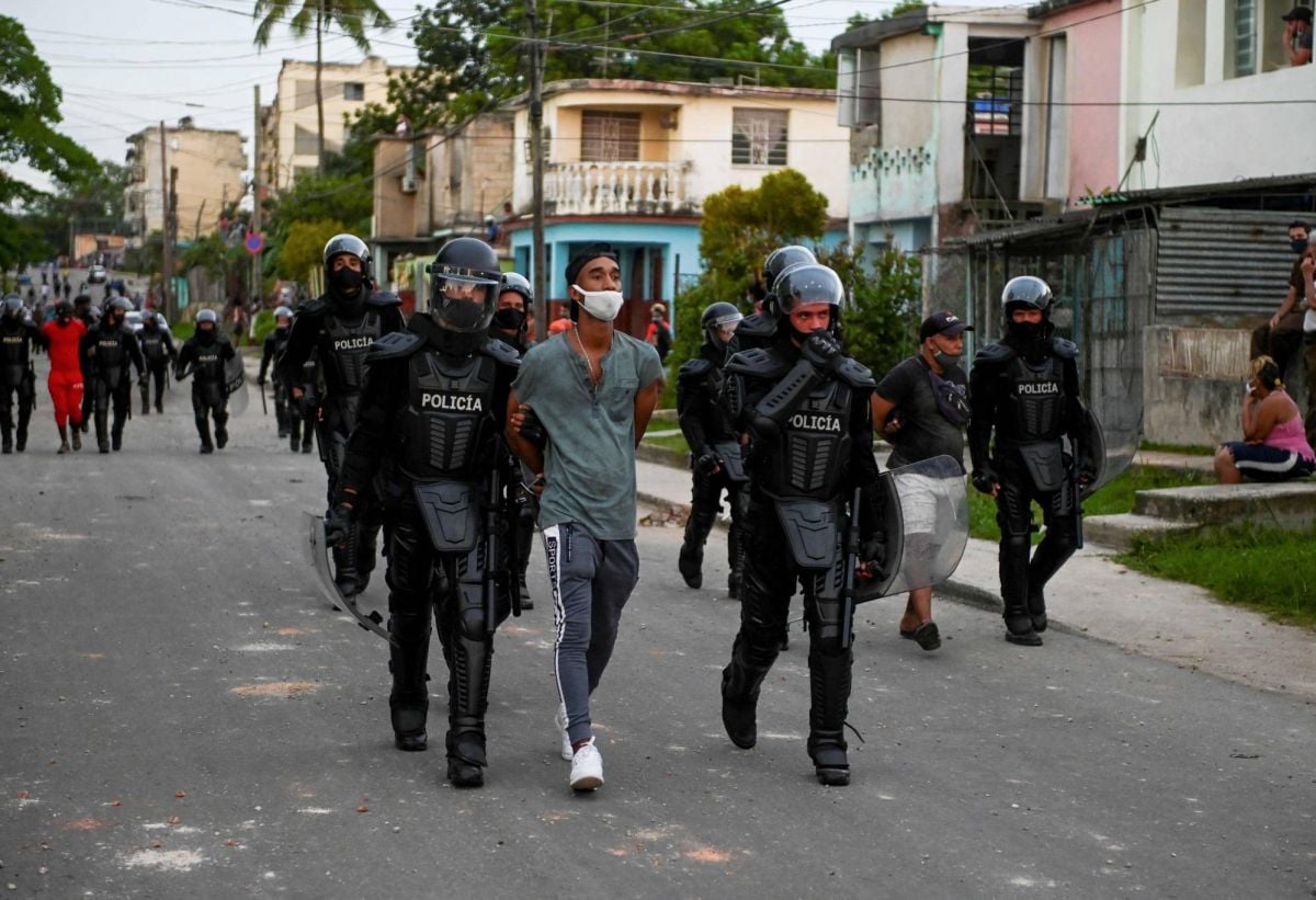 Face aux critiques de Washington, Cuba nie toute « explosion sociale »