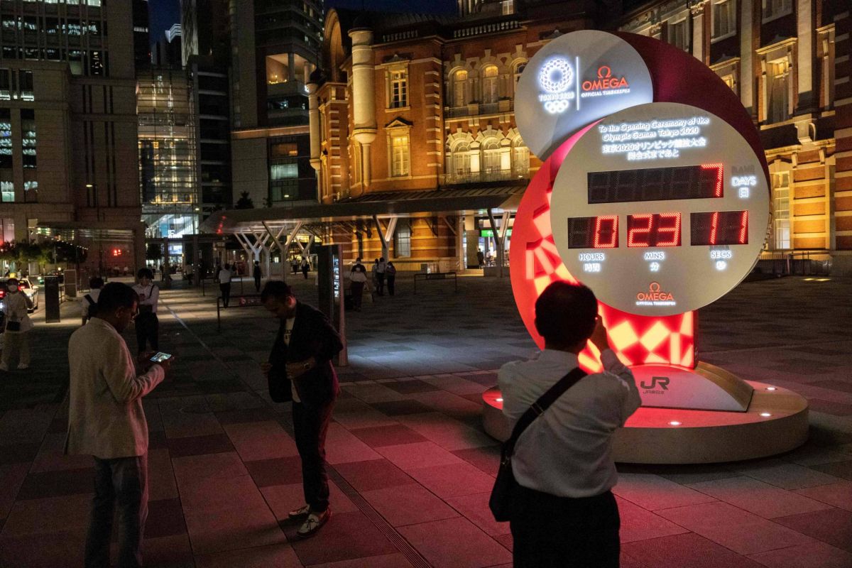Tokyo sans tambour ni trompette à J -7