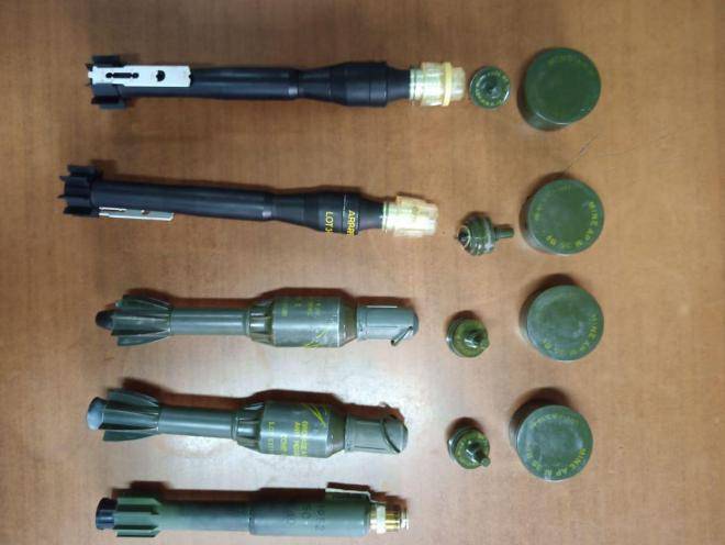 Des grenades et des mines non-amorcées retrouvées dans une benne à ordures à Beyrouth