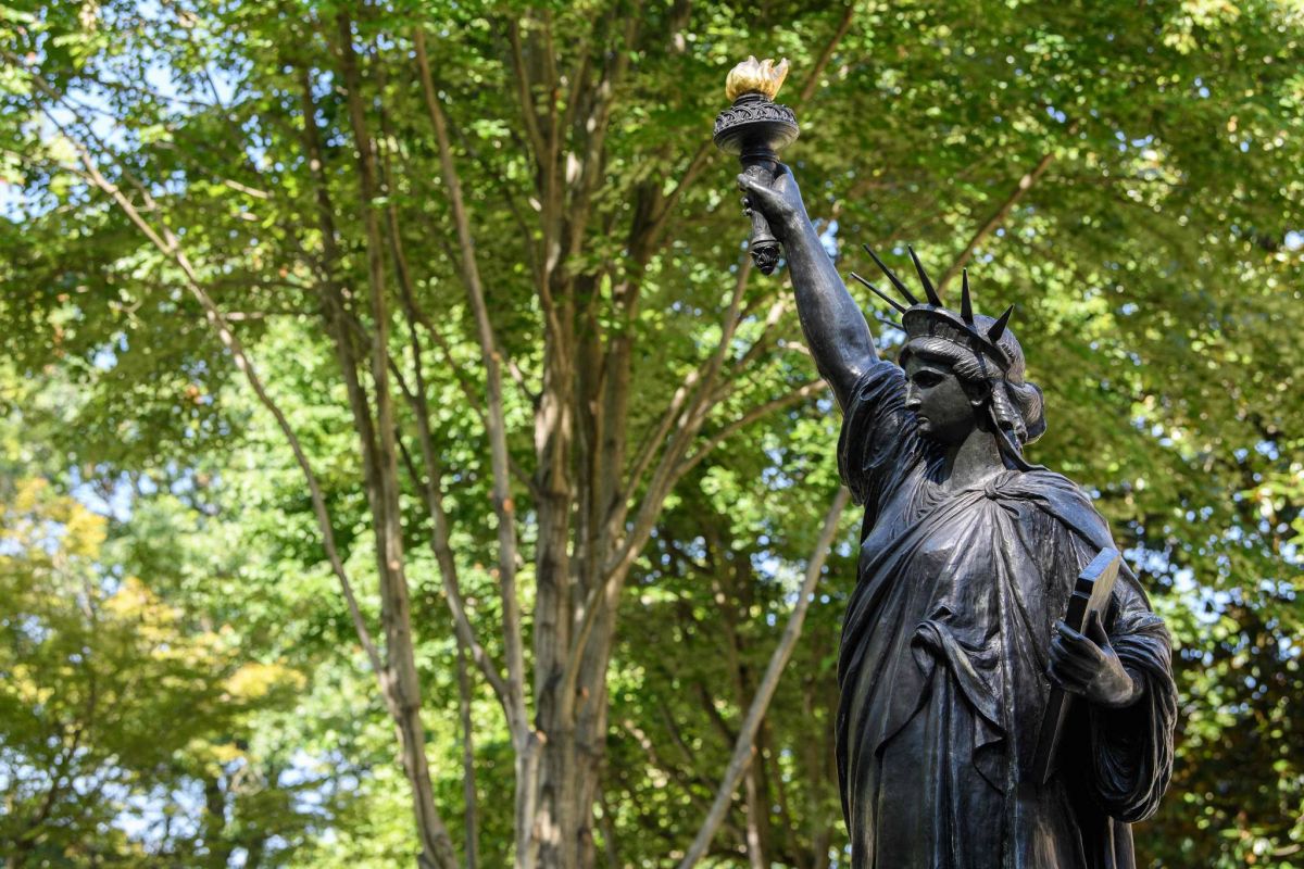 Washington a désormais aussi sa statue de la Liberté... en plus petit