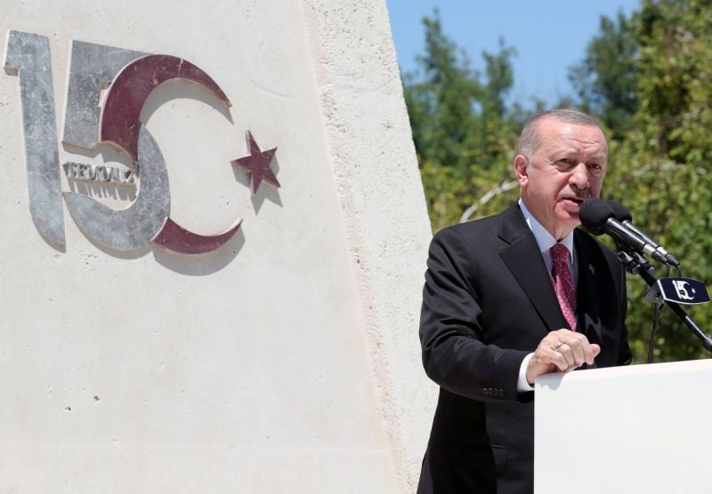 Erdogan marque les cinq ans d'un putsch manqué qui a transformé la Turquie
