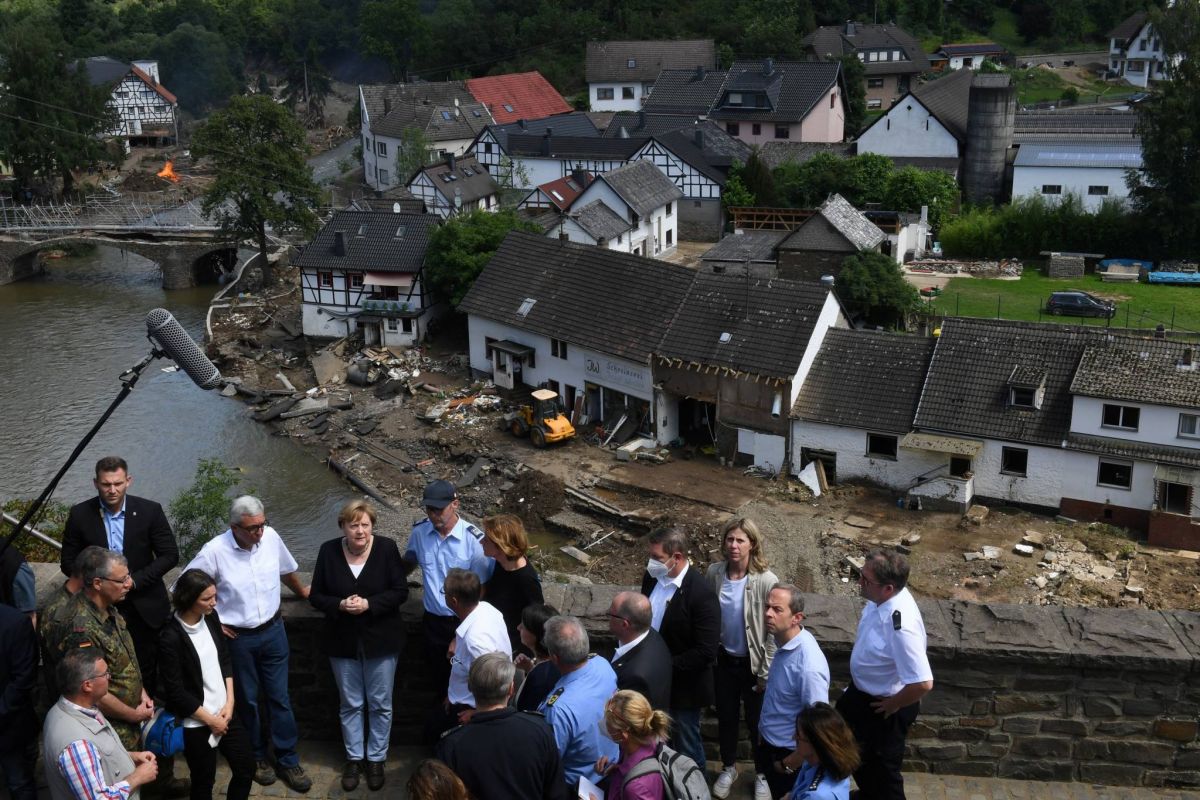 Merkel appelle à accélérer la lutte contre le changement climatique