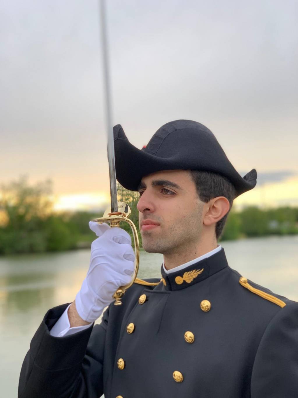 Camille Obeid, étudiant de l’X, défile pour le 14 Juillet