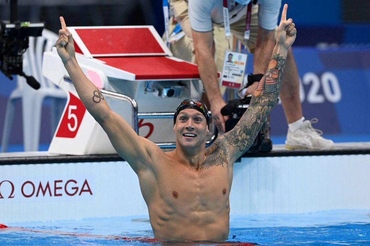 Dressel sacré roi de la distance reine en natation