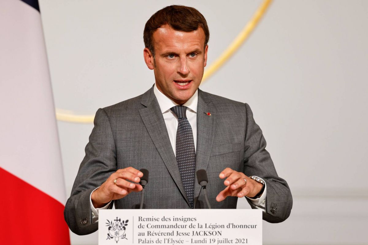 Macron rencontre des représentants du Nord-Est