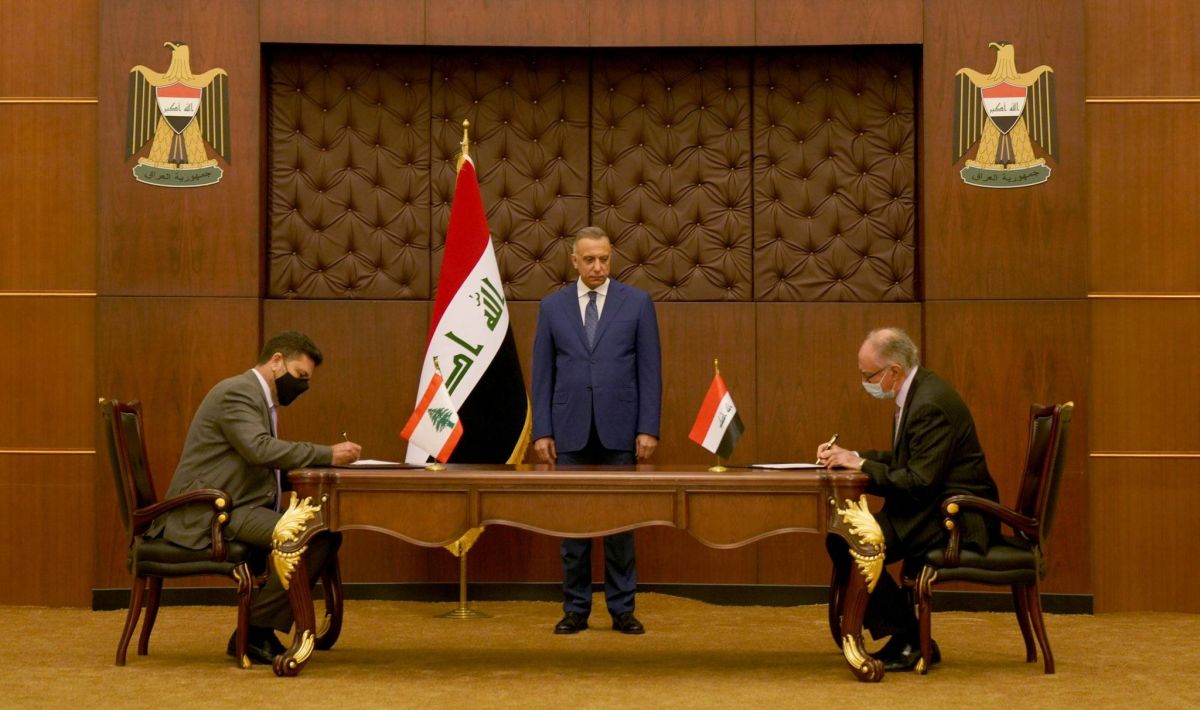 Ghajar signe à Bagdad l'accord pour l'importation d'un million de tonnes de pétrole
