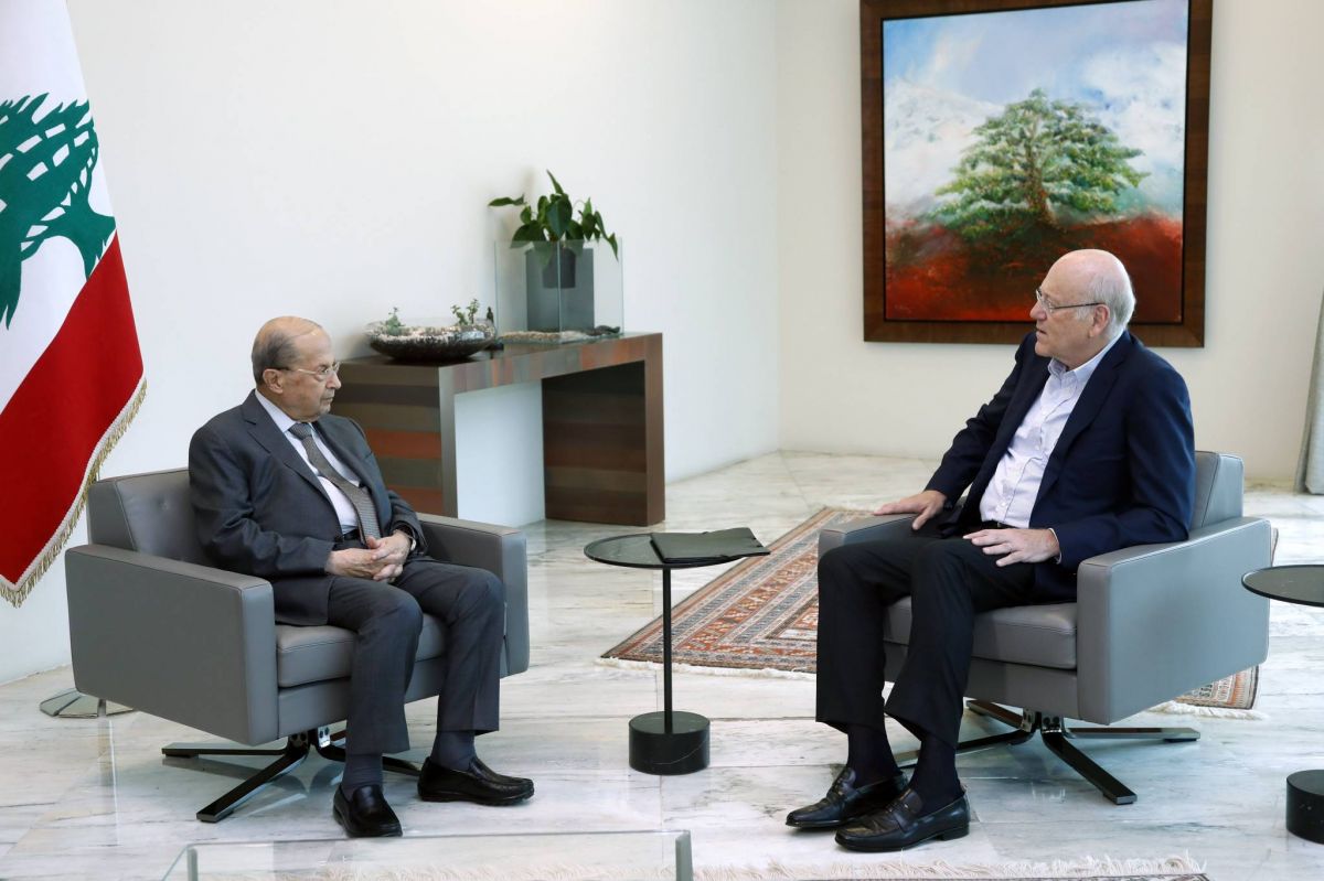 Mikati : J'ai le sentiment que Aoun a accepté mes propositions