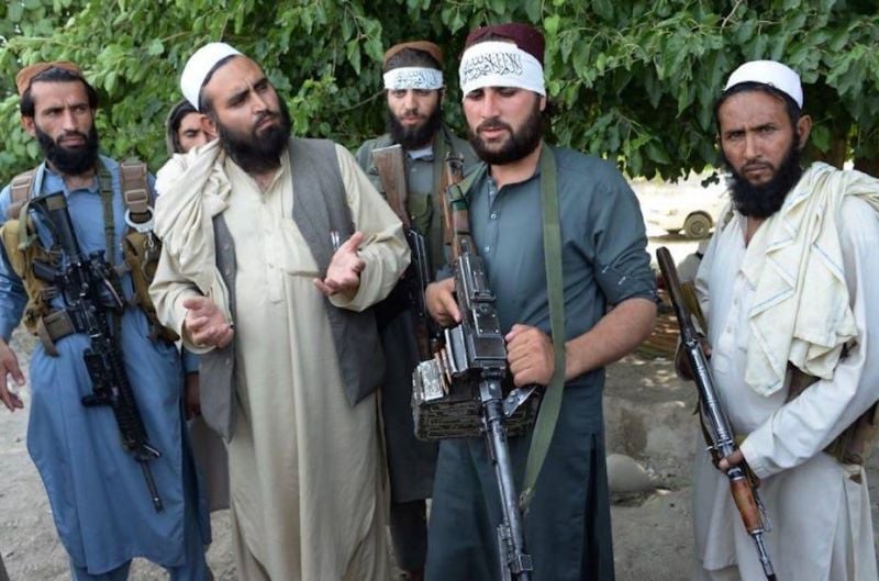 Les talibans en posture uniquement 