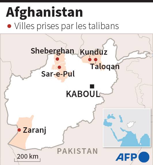 Trois Nouvelles Capitales Provinciales Du Nord Afghan Aux Mains Des Talibans L Orient Le Jour