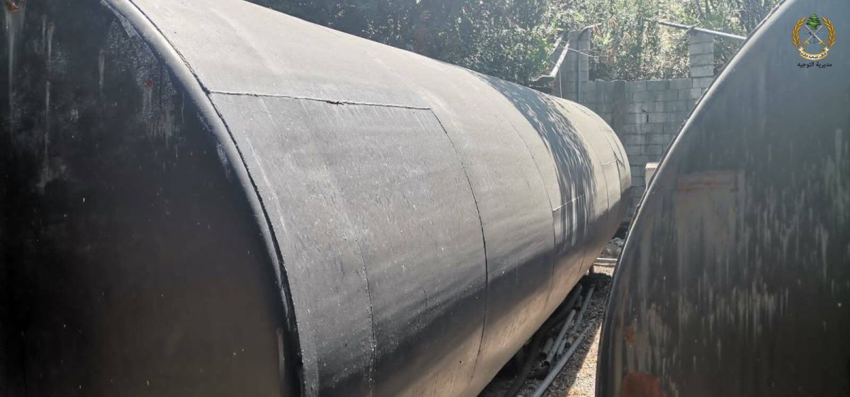 L'armée a saisi plus de 300.000 litres de mazout et d'essence dans la région de Ras Baalbeck