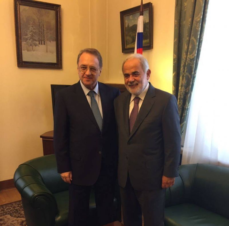 Un émissaire de Aoun s'entretient à Moscou avec Bogdanov