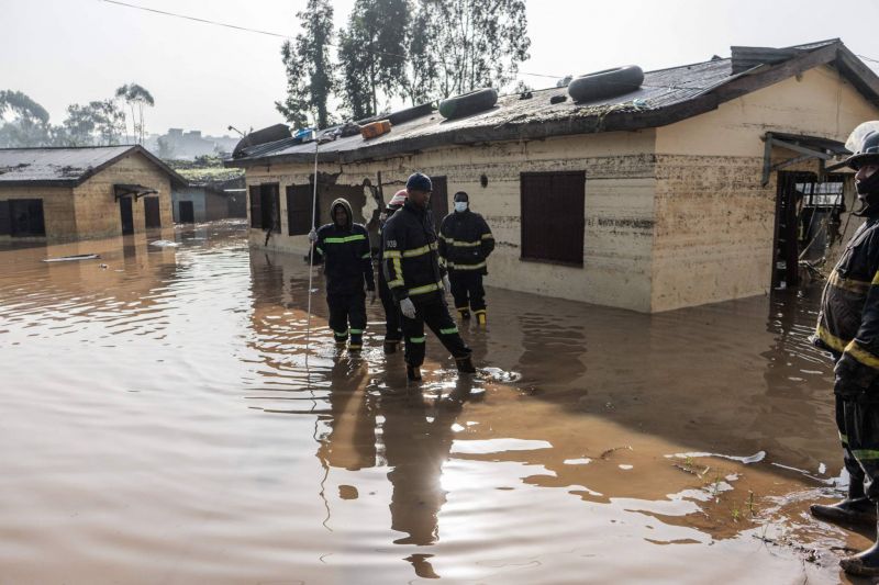 Sept morts dans des inondations après des pluies torrentielles à Addis Abeba